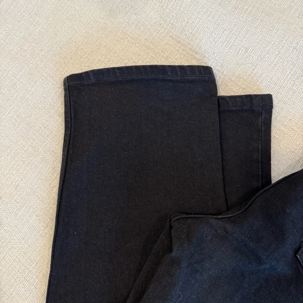 NWT Banana Republic Black Wide Leg Jeans - Picture 3 of 10